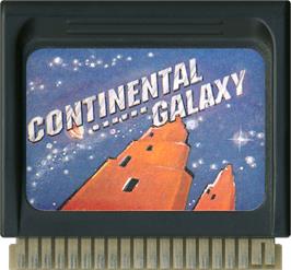 Cartridge artwork for Continental Galaxy 2020 on the Hartung Game Master.