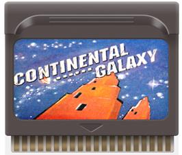 Cartridge artwork for Continental Galaxy 2020 on the Hartung Game Master.