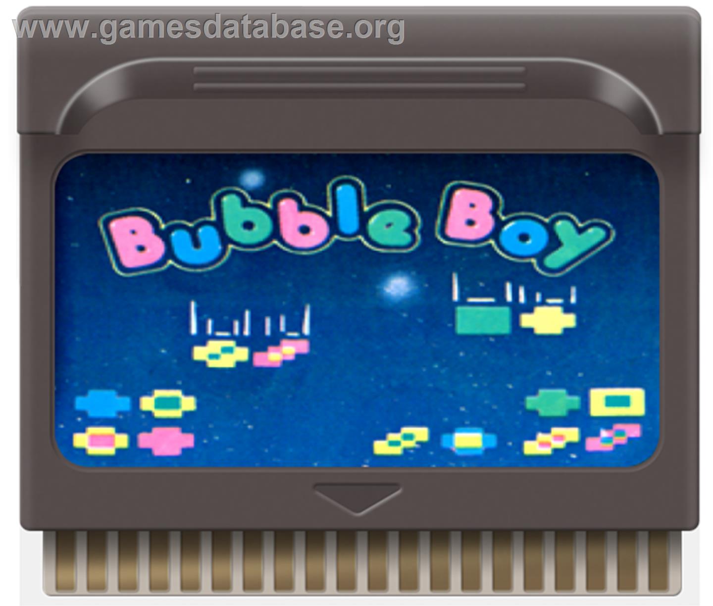 Bubble Boy - Hartung Game Master - Artwork - Cartridge