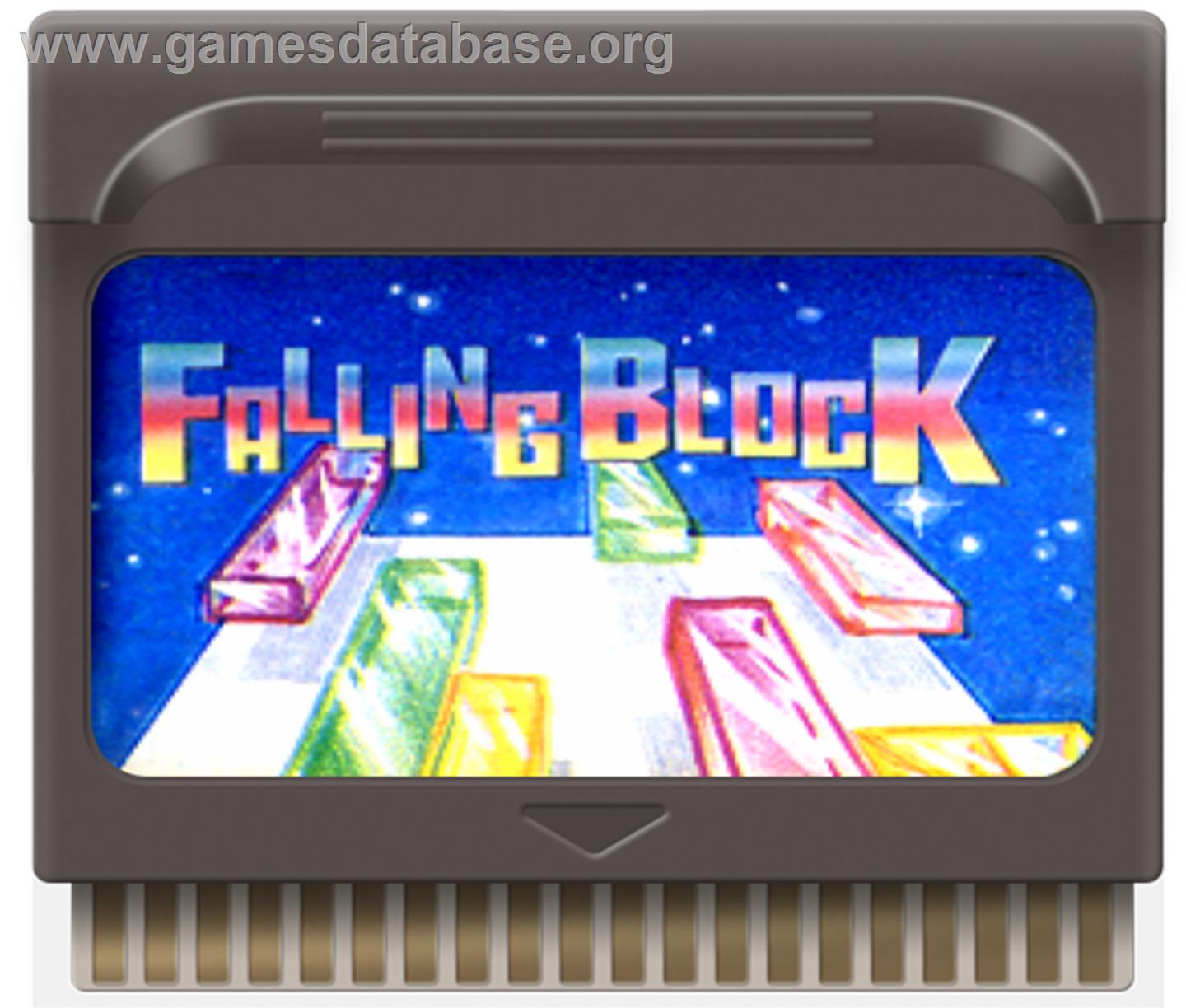 Falling Block! - Hartung Game Master - Artwork - Cartridge
