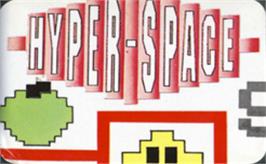 Top of cartridge artwork for Hyper Space on the Hartung Game Master.