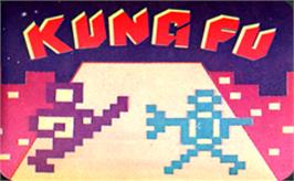 Top of cartridge artwork for Kung Fu Challenge on the Hartung Game Master.