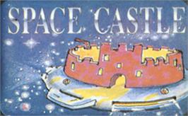Top of cartridge artwork for Space Castle on the Hartung Game Master.
