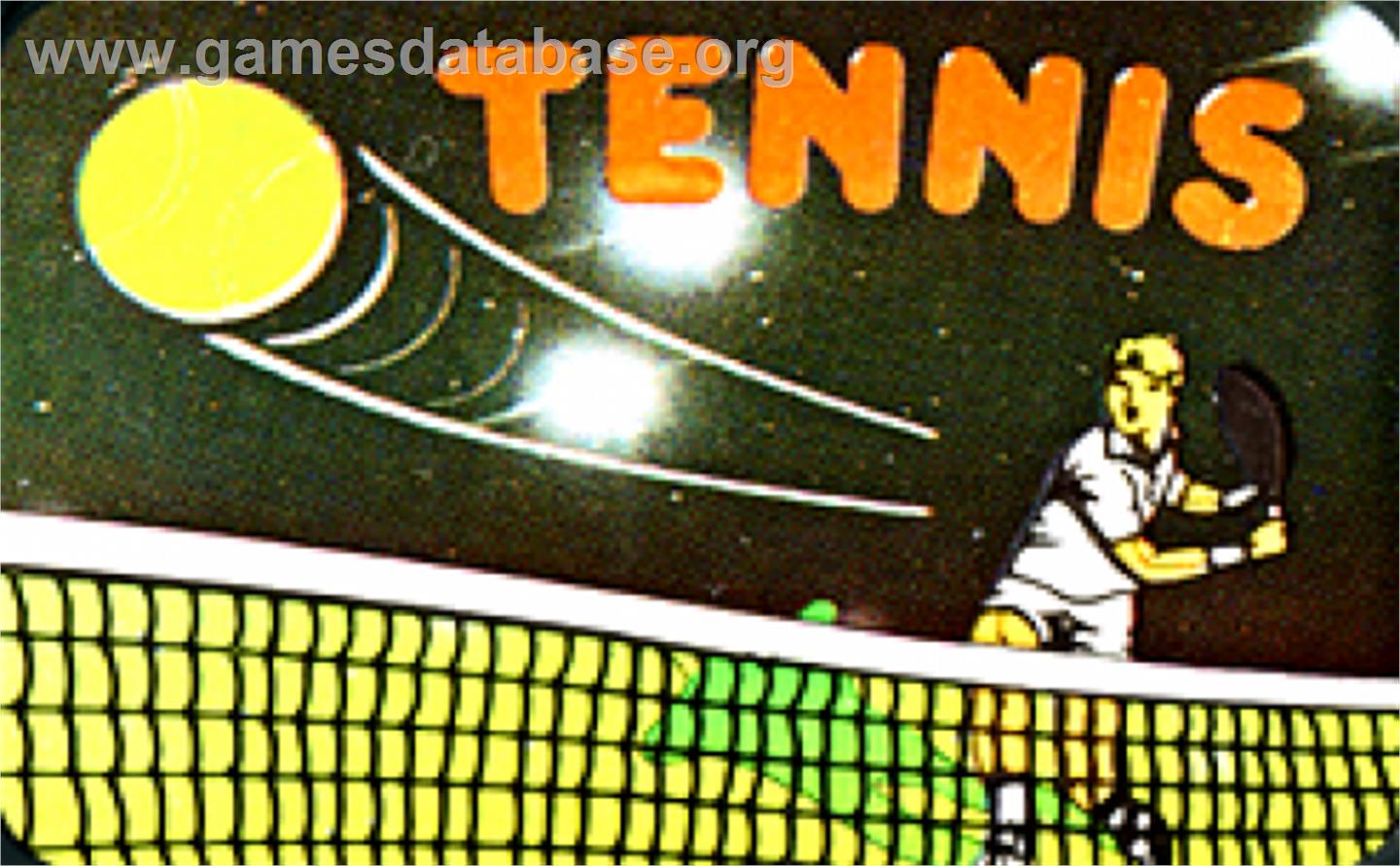 Tennis Master - Hartung Game Master - Artwork - Cartridge Top