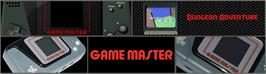 Arcade Cabinet Marquee for Dungeon Adventure.