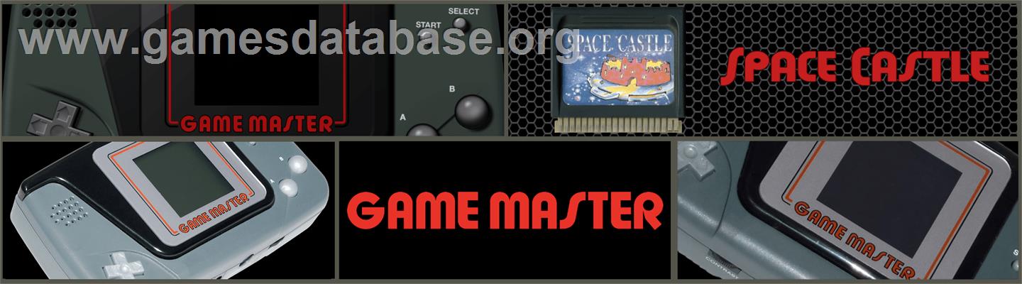 Space Castle - Hartung Game Master - Artwork - Marquee