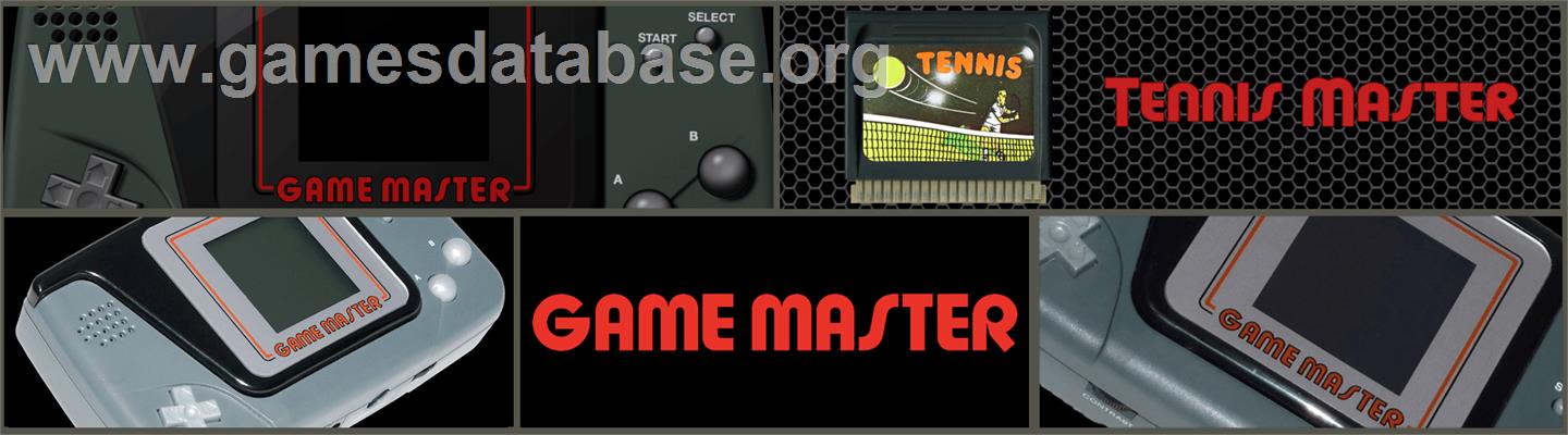 Tennis Master - Hartung Game Master - Artwork - Marquee