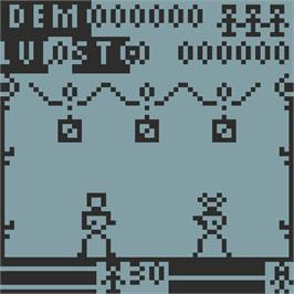 In game image of Kung Fu Challenge on the Hartung Game Master.