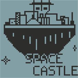 Title screen of Space Castle on the Hartung Game Master.