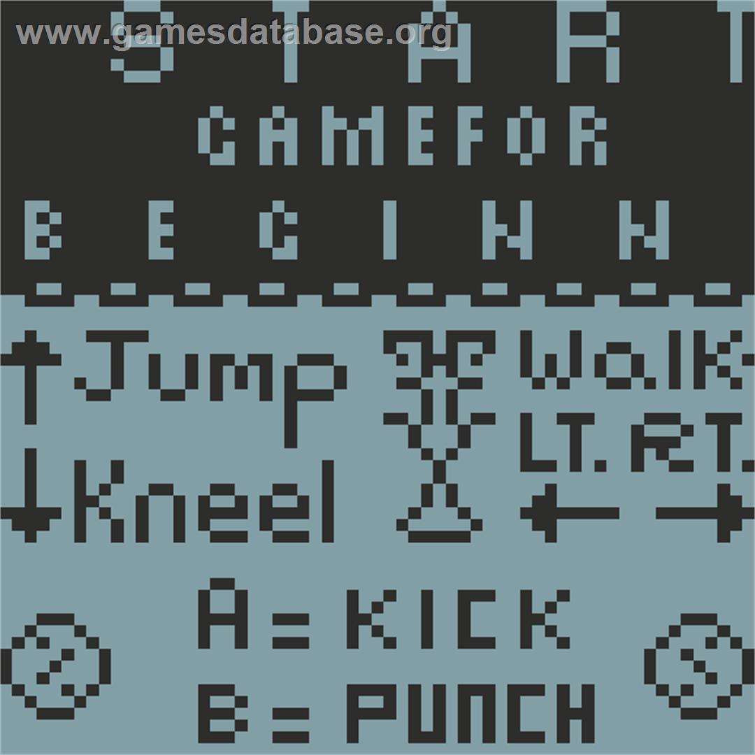 Kung Fu Challenge - Hartung Game Master - Artwork - Title Screen