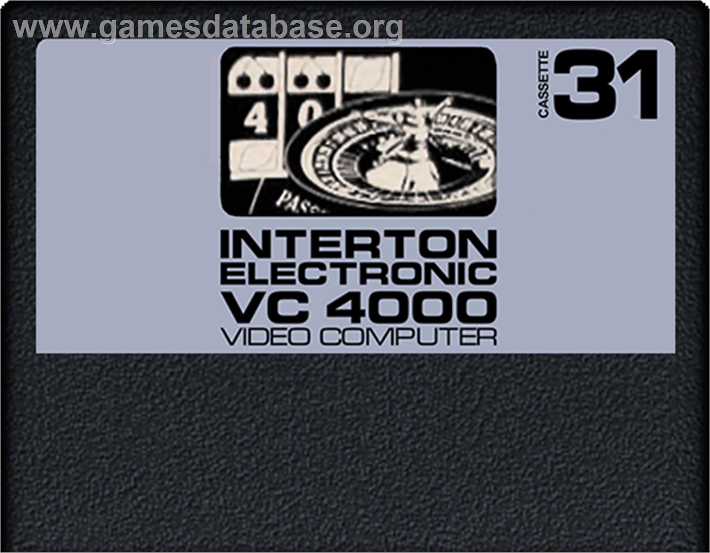 Casino - Interton VC 4000 - Artwork - Cartridge