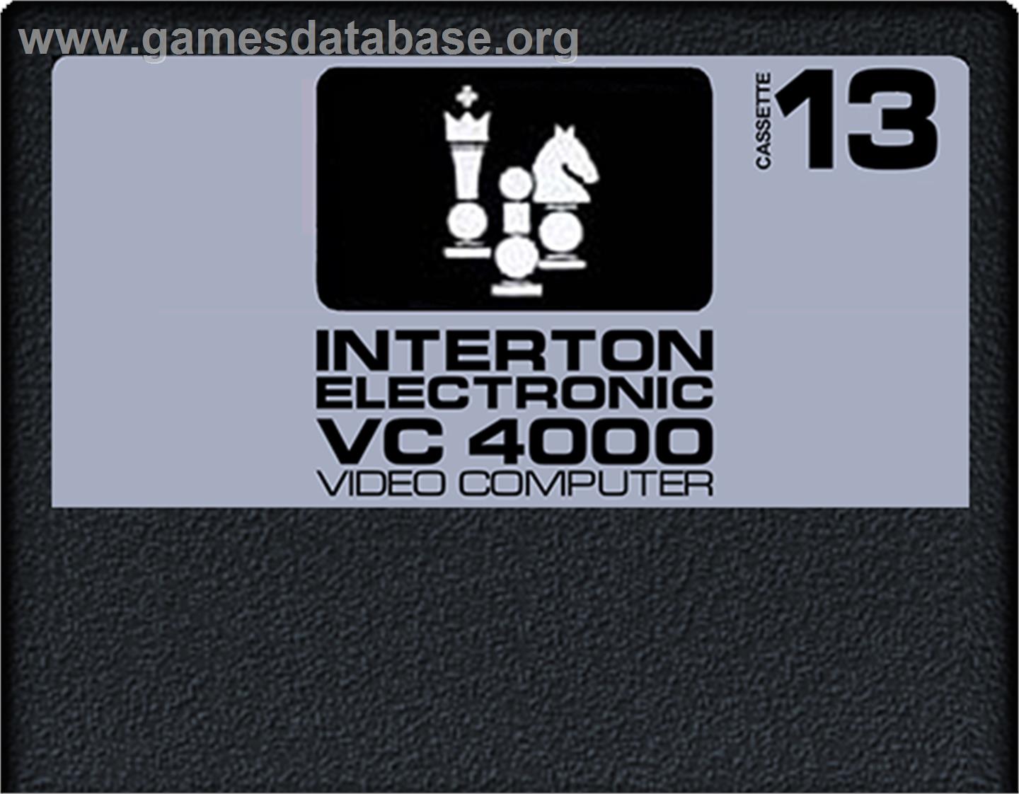 Chess - Interton VC 4000 - Artwork - Cartridge