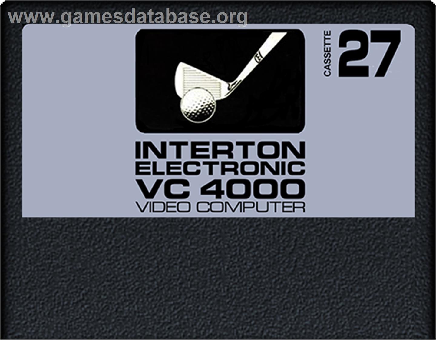 Golf - Interton VC 4000 - Artwork - Cartridge