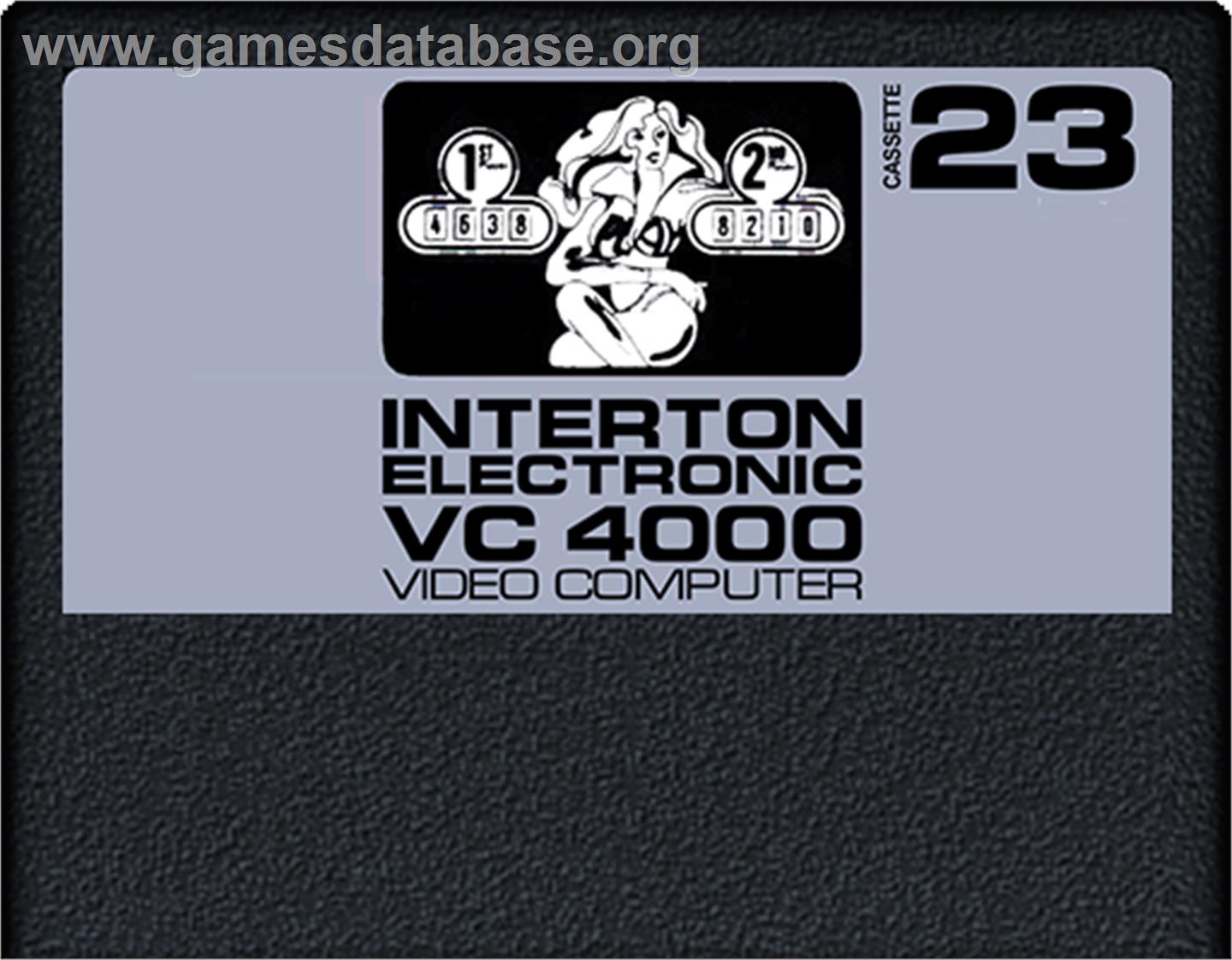 Pinball - Interton VC 4000 - Artwork - Cartridge
