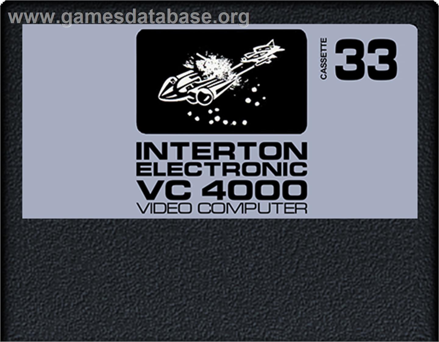 Super Invaders - Interton VC 4000 - Artwork - Cartridge