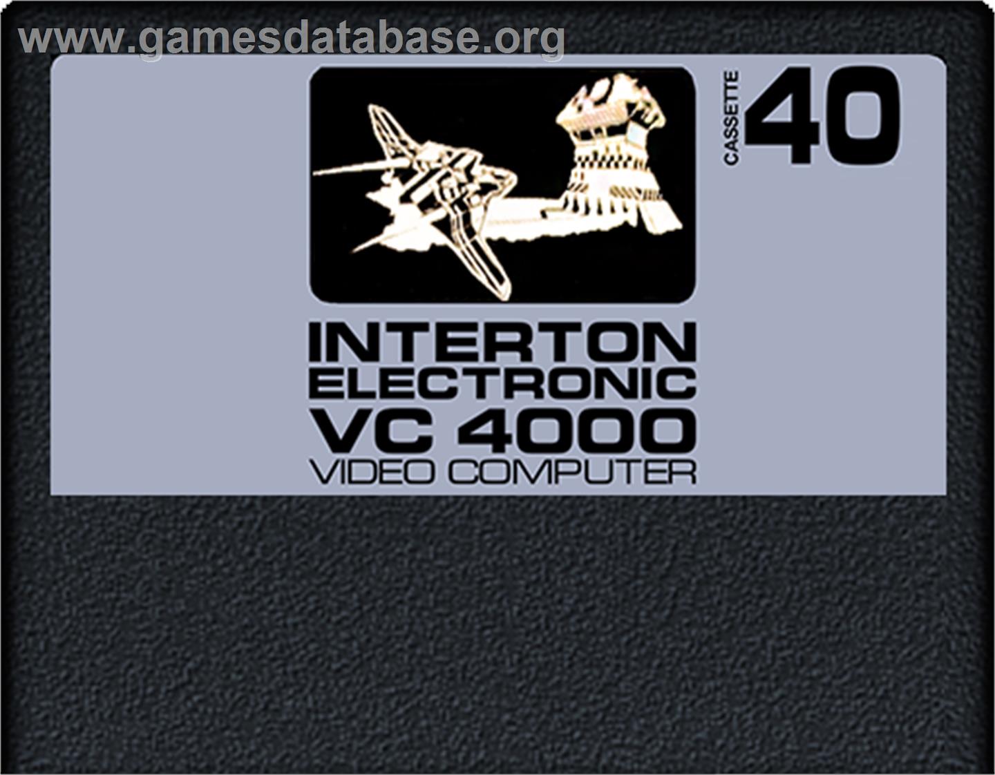 Super Space - Interton VC 4000 - Artwork - Cartridge