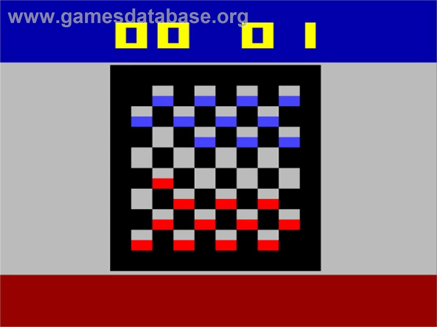 Dame / Draughts / Dames - Interton VC 4000 - Artwork - In Game
