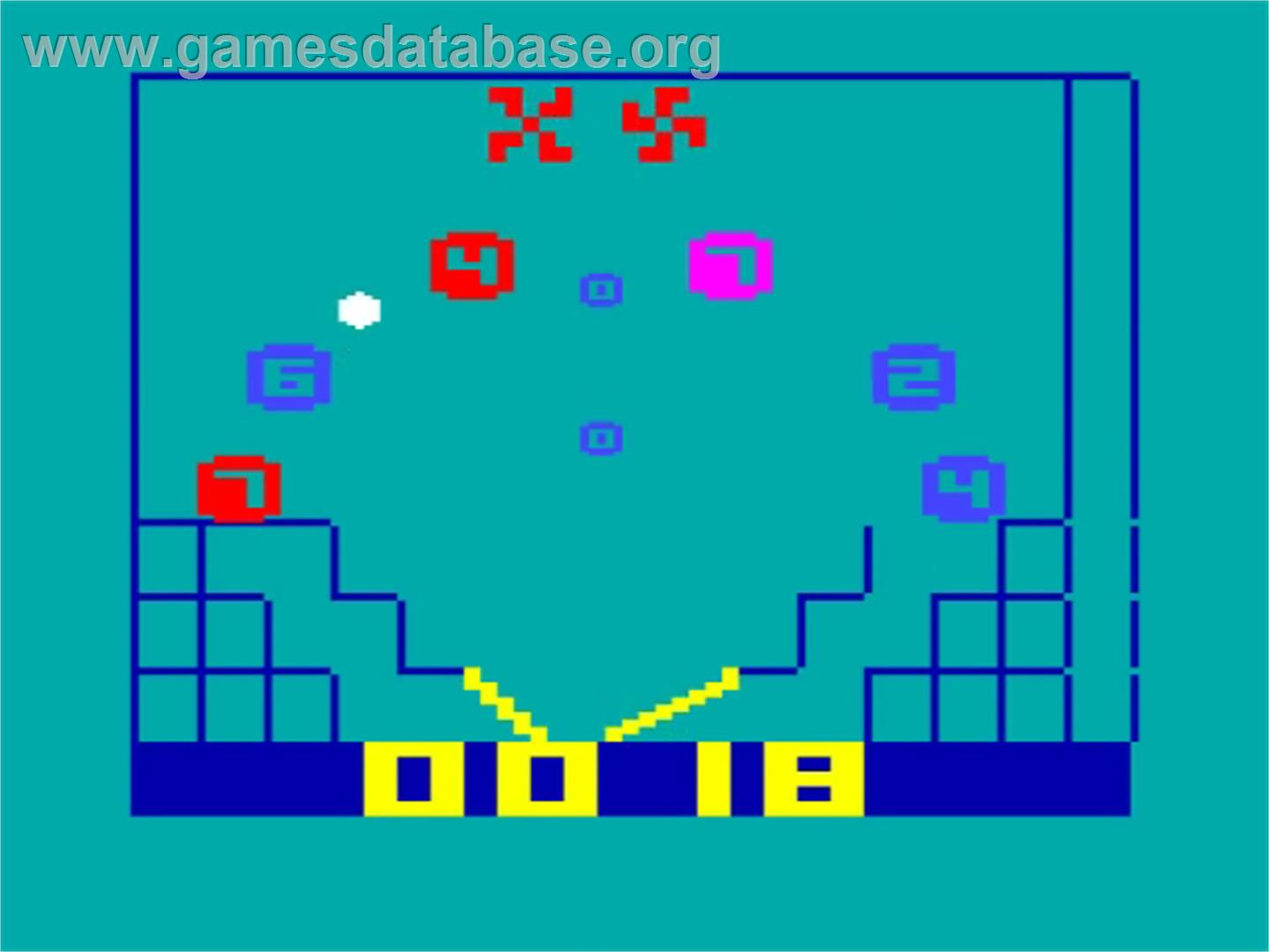 Flipper / Pinball - Interton VC 4000 - Artwork - In Game