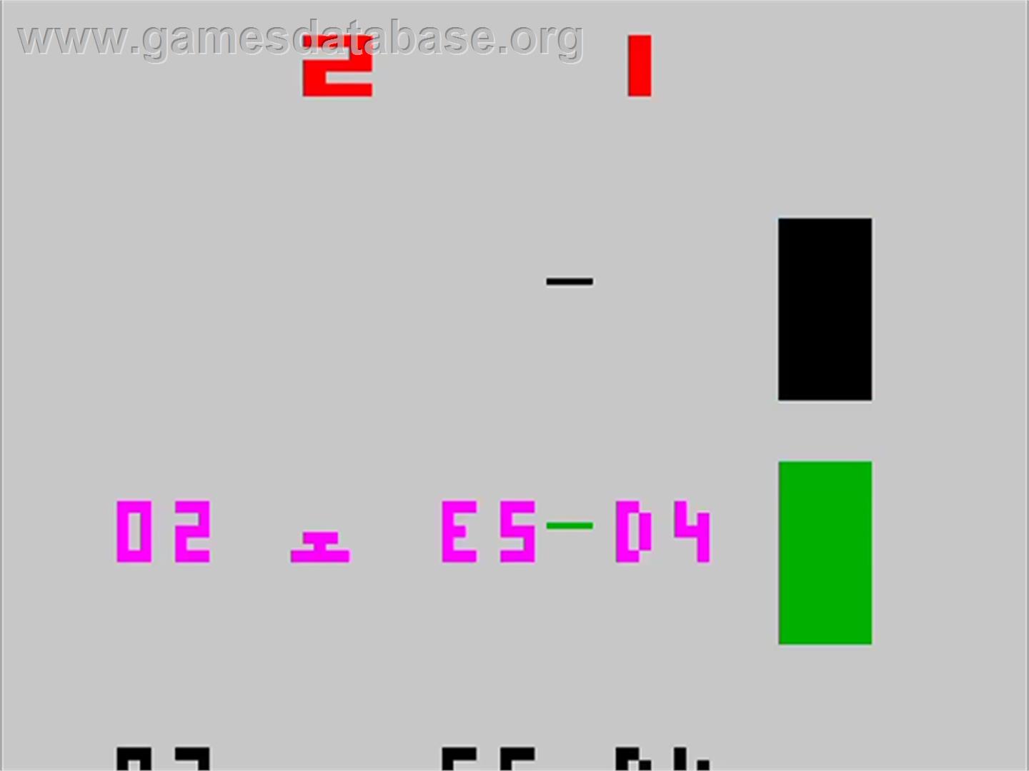 Schach / Chess / Les Echecs - Interton VC 4000 - Artwork - In Game