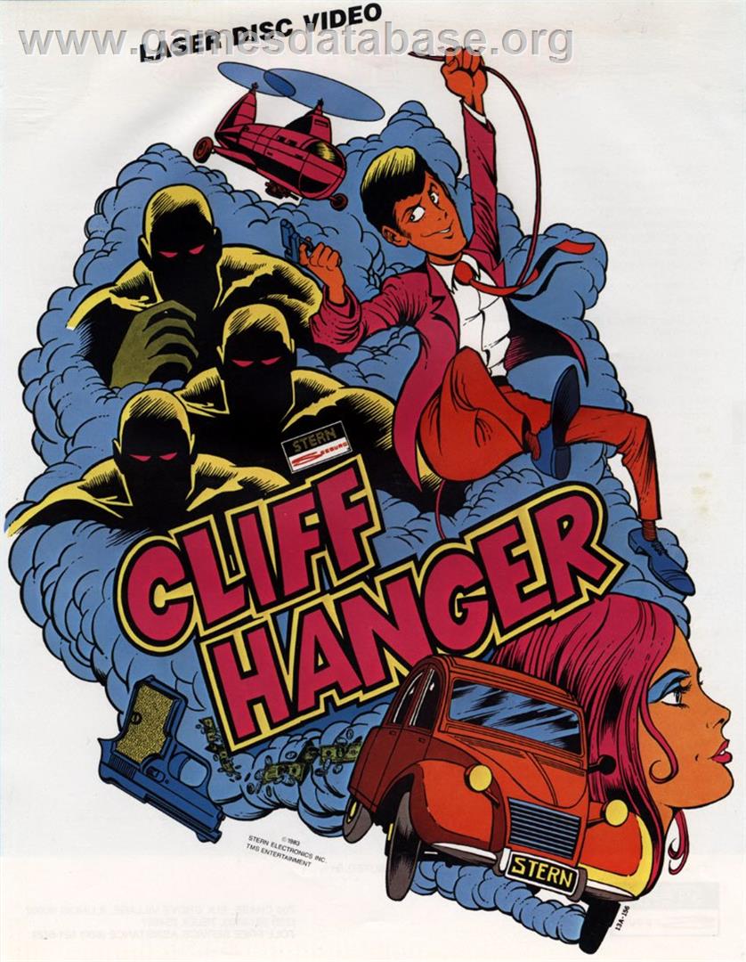 Cliff Hanger - Laserdisc - Artwork - Advert