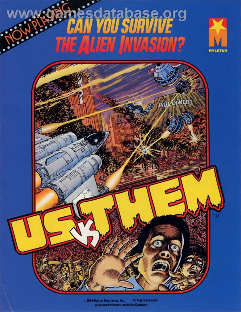 Us Vs Them - Laserdisc - Artwork - Advert