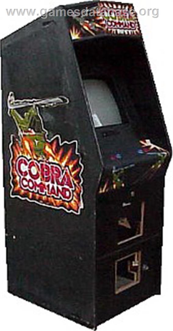 Cobra Command - Laserdisc - Artwork - Cabinet