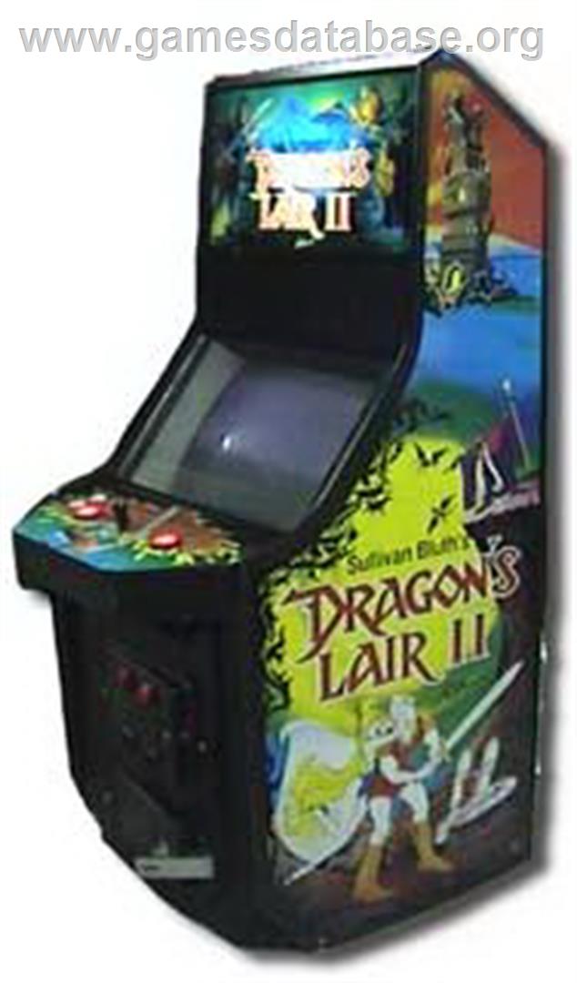 Dragon's Lair 2 - Laserdisc - Artwork - Cabinet