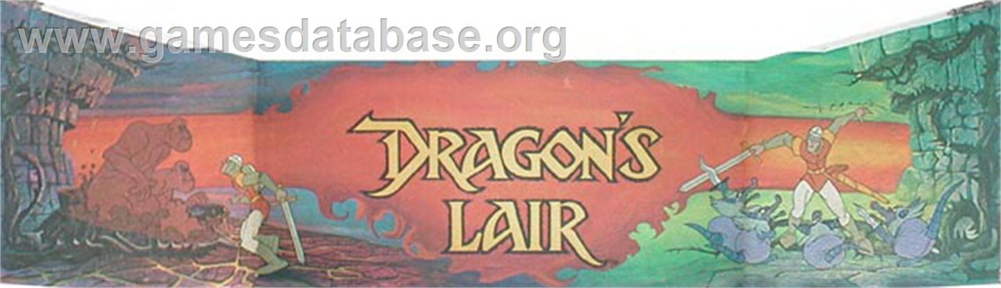 Dragon's Lair - Laserdisc - Artwork - Marquee