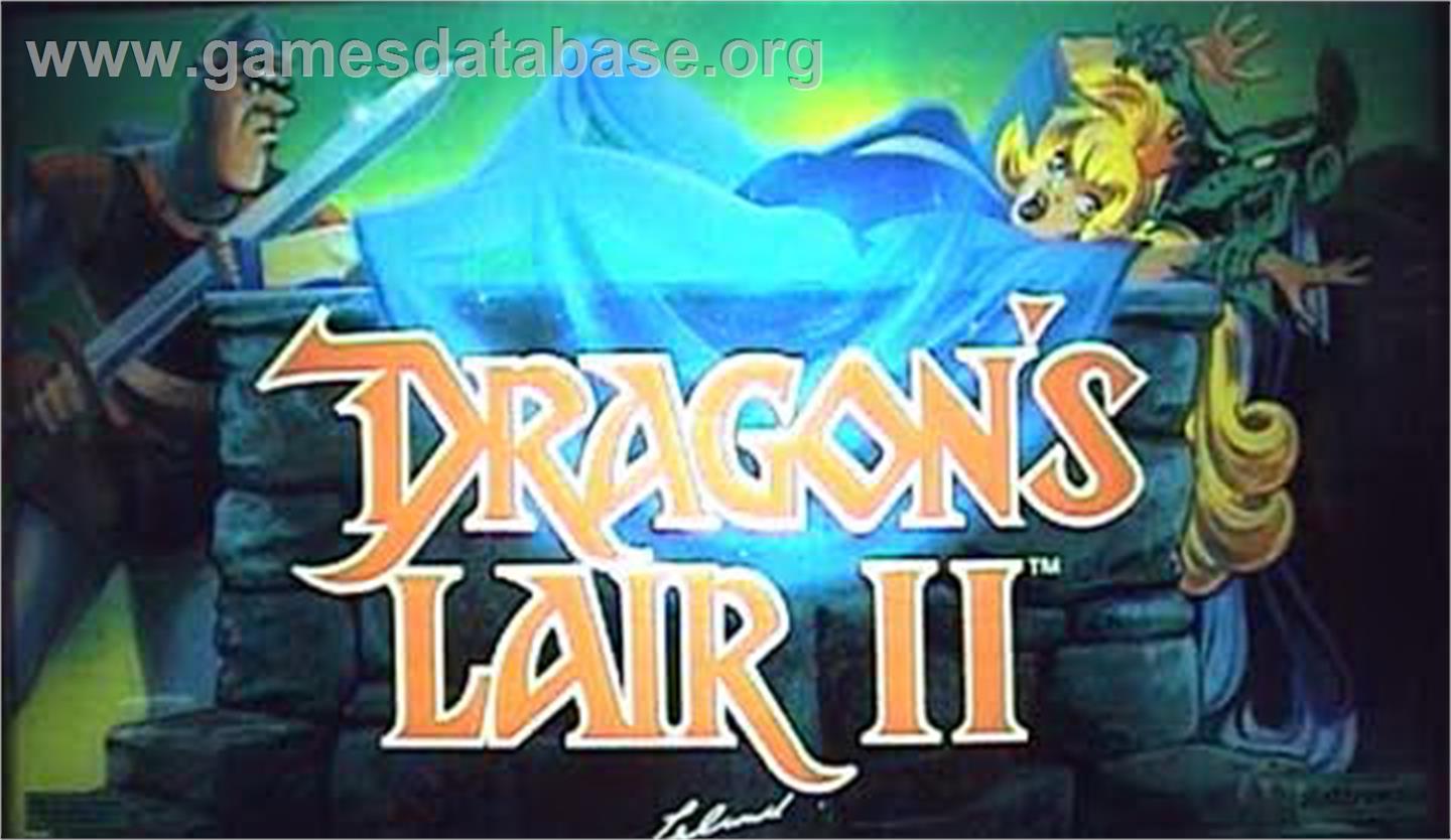 Dragon's Lair 2 - Laserdisc - Artwork - Marquee