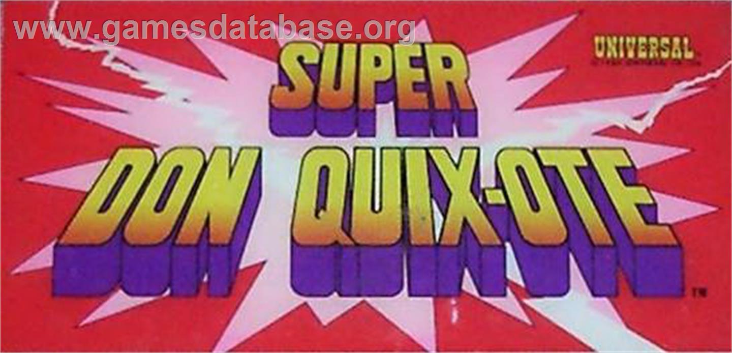 Super Don Quix-Ote - Laserdisc - Artwork - Marquee