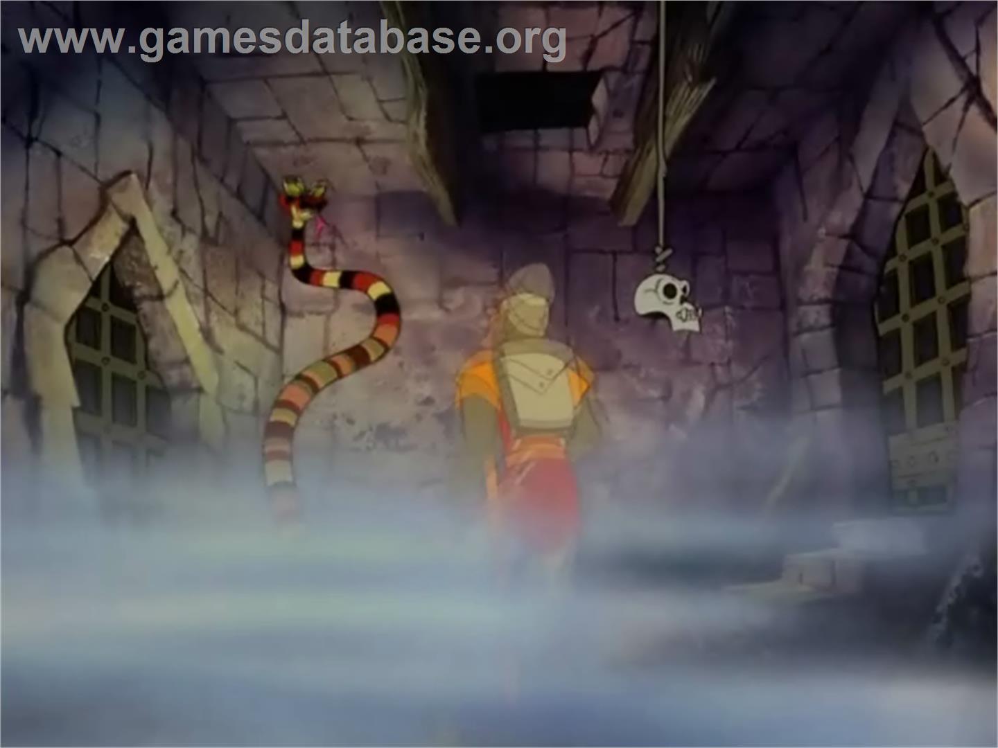 Dragon's Lair - Laserdisc - Artwork - In Game