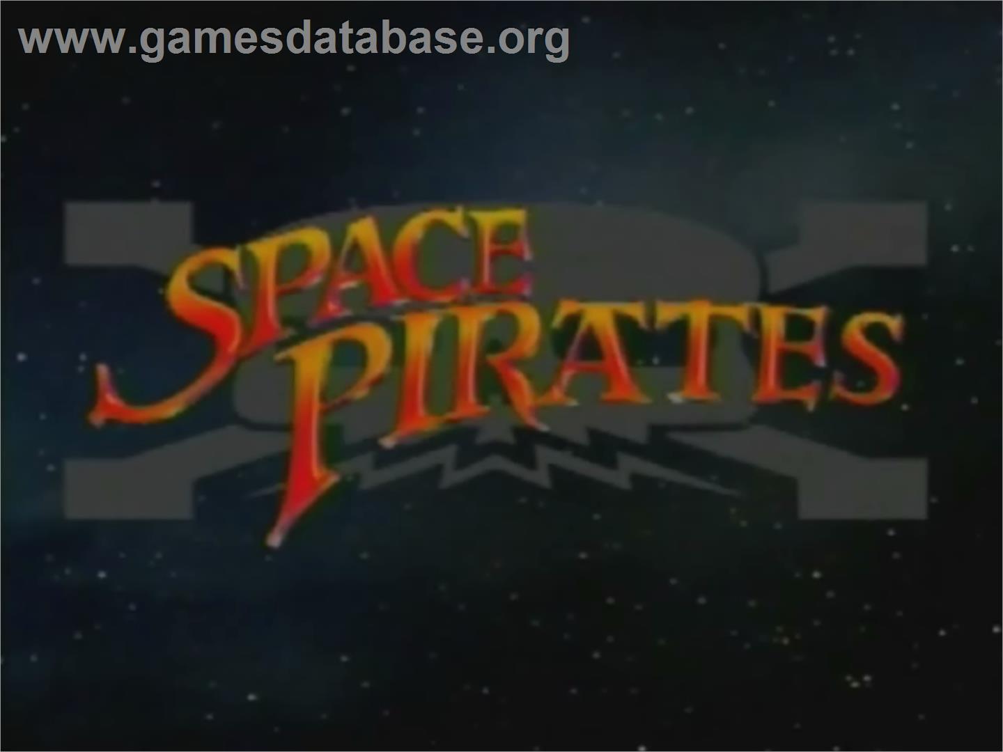 Space Pirates - Laserdisc - Artwork - Title Screen