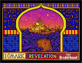 Title screen of Prince Of Persia on the MGT Sam Coupe.