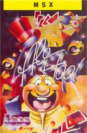 Box cover for Ale Hop! on the MSX.