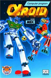 Box cover for Alpha Roid on the MSX.