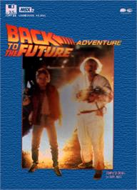 Box cover for Back To The Future on the MSX.