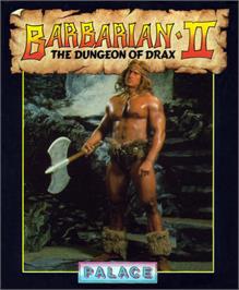 Box cover for Barbarian 2 - The Dungeon Of Drax on the MSX.