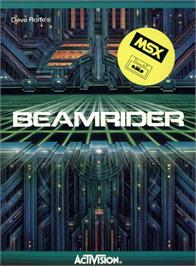 Box cover for Beam Rider on the MSX.