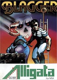 Box cover for Blagger on the MSX.
