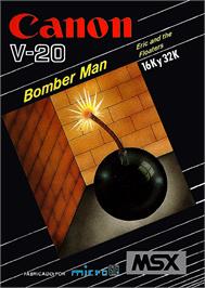 Box cover for Bomber Man on the MSX.