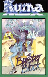 Box cover for Buster Block on the MSX.