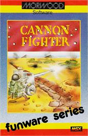 Box cover for Cannon Fighter on the MSX.