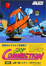 Box cover for City Connection on the MSX.