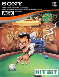 Box cover for Computer Billiards on the MSX.