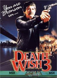 Box cover for Death Wish 3 on the MSX.