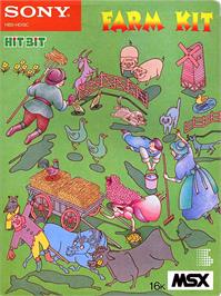 Box cover for Farm Kit on the MSX.