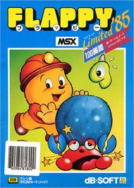 Box cover for Flappy - Limited 85 on the MSX.