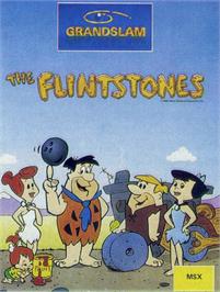 Box cover for Flintstones on the MSX.