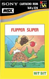 Box cover for Flipper Slipper on the MSX.