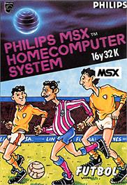 Box cover for Futbol on the MSX.